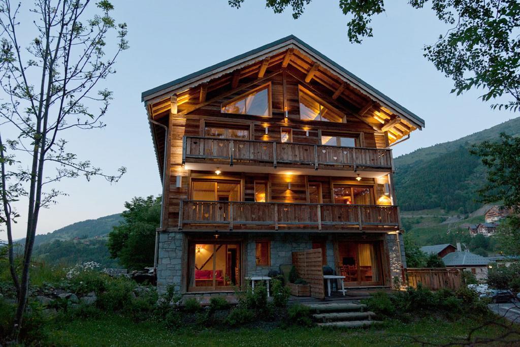 Les Alpages D'Auguste Appartement Valloire Buitenkant foto